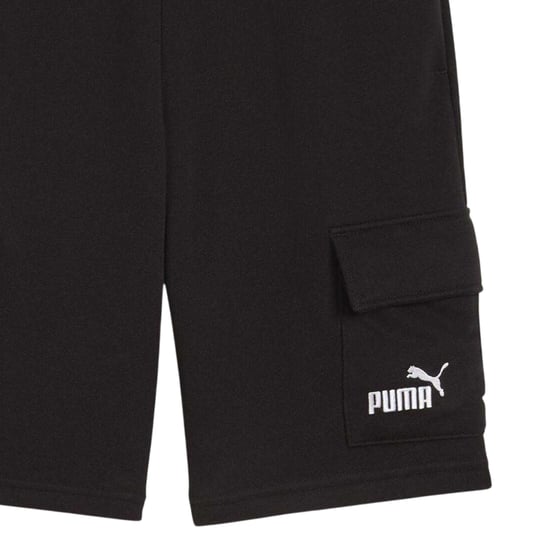 Puma Kinderen Essentiële No.1 Logo Cargo Shorts (Zwart) - Image 3