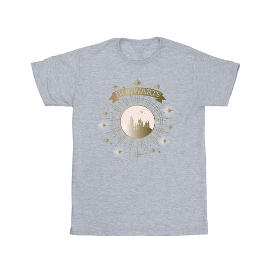 Harry Potter Meisjes Zweinstein Yule Ball Katoenen T-Shirt (Sportgrijs) - Image 2