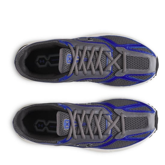 Under Armour HOVR Apparition Low-sportschoenen voor kinderen (Grijs/Blauw) - Image 4