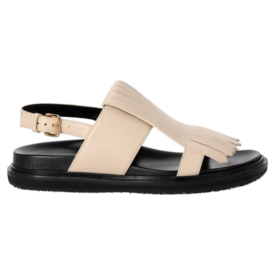Marni Fussbett Fringed Sandalen van Ivoor Leer - Image 2