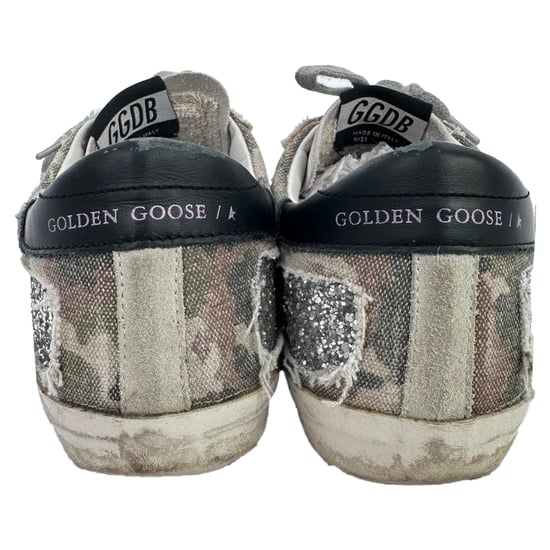 Golden Goose Super-Star Glittern Sneakers in Multicolor Katoen - Image 6