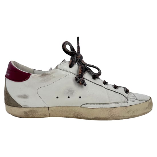 Golden Goose Super-Star Sneakers in Witte Leer - Image 1