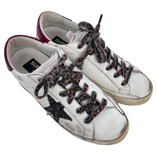 Golden Goose Super-Star Sneakers in Witte Leer - Image 6