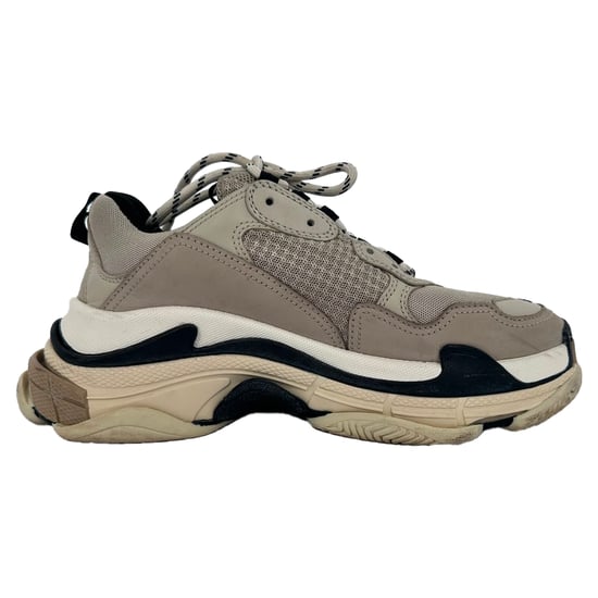 Balenciaga Triple S Sneakers in kaki suede - Image 1