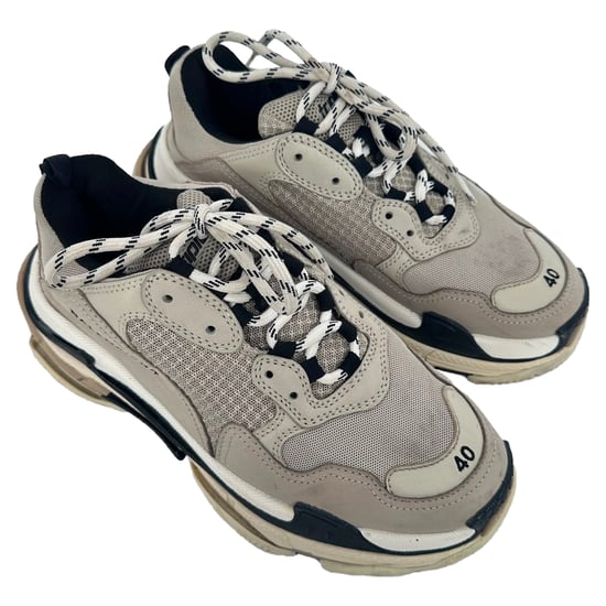 Balenciaga Triple S Sneakers in kaki suede - Image 6
