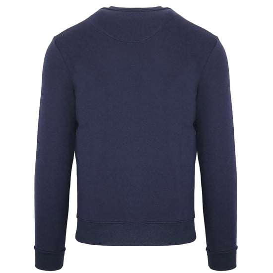 Aquascutum Aldis borstlogo marineblauw sweatshirt - Image 2