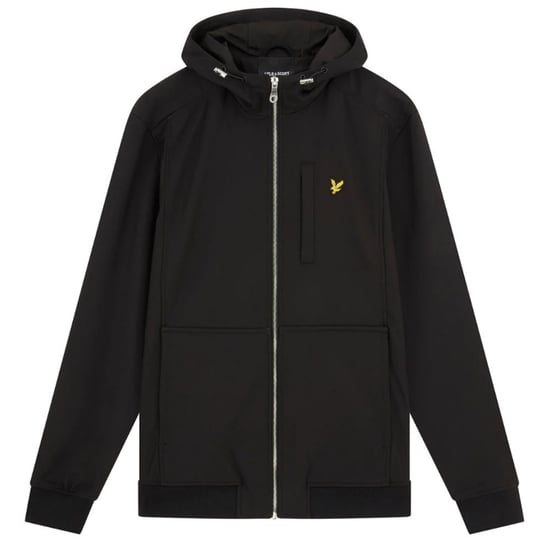 Jetzwarte softshelljas met het merk Lyle & Scott - Image 1