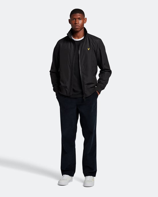 Lyle & Scott ringer-T-shirt in zwart - Image 2