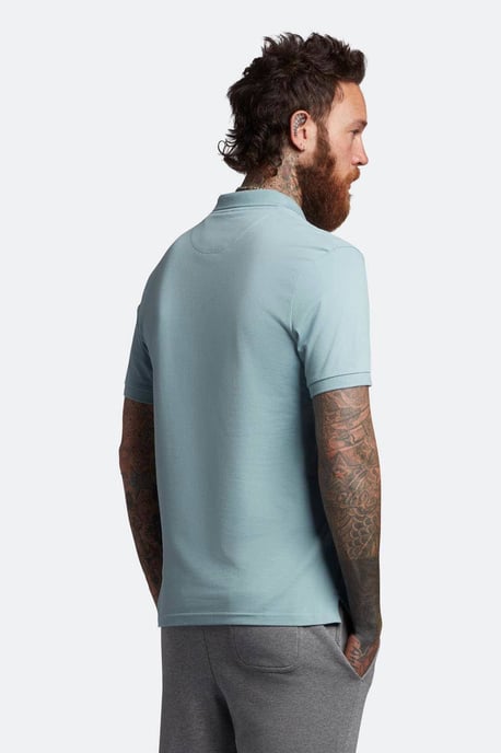 Lyle & Scott Gewoon poloshirt in Blauw - Image 4