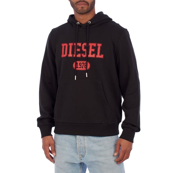 Sweatshirt met logoprint en capuchon voor heren A03826-60HAYT - Image 1