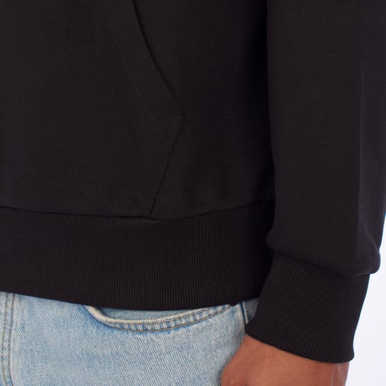 Sweatshirt met logoprint en capuchon voor heren A03826-60HAYT - Image 4