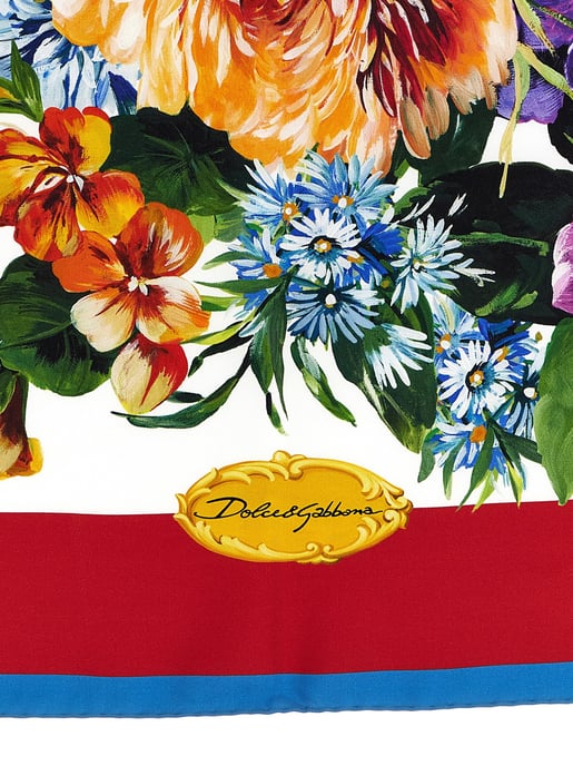 Dolce & Gabbana Multicolore Zijden Foulard - Image 2