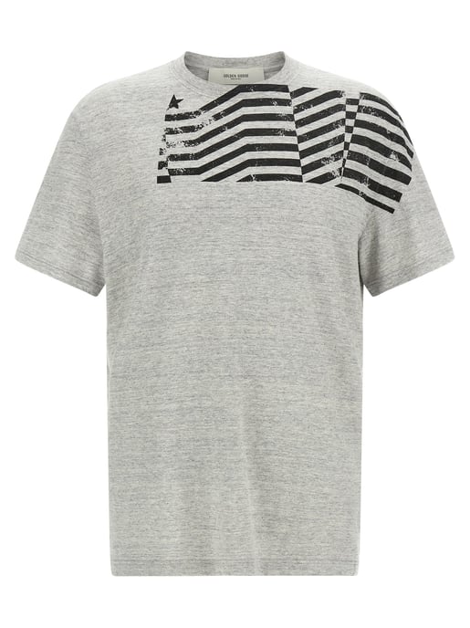 Golden Goose Grijze Katoenen T-Shirt - Image 1