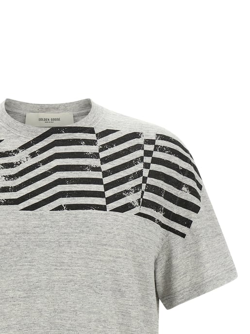 Golden Goose Grijze Katoenen T-Shirt - Image 3