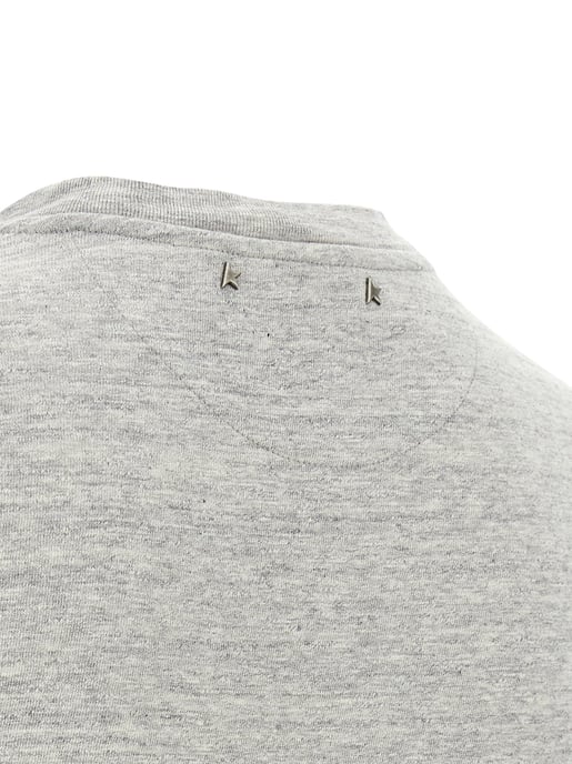 Golden Goose Grijze Katoenen T-Shirt - Image 4