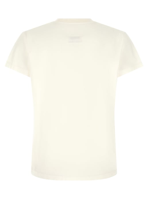 MM6 Maison Margiela Witte Katoenen T-shirt - Image 2