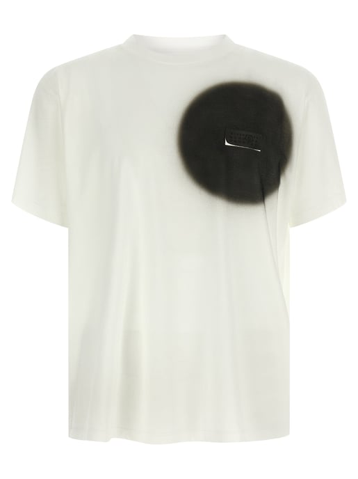 MM6 Maison Margiela Witte Katoenen T-shirt - Image 1