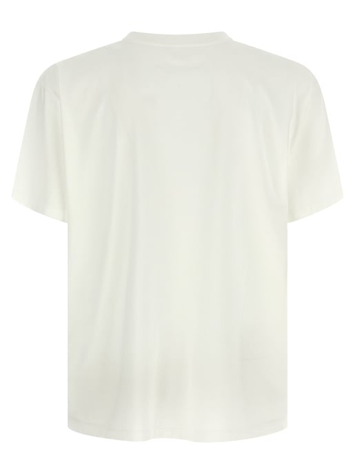 MM6 Maison Margiela Witte Katoenen T-shirt - Image 2