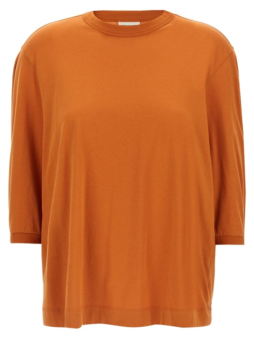 Dries Van Noten Oranje Katoenen T-Shirt - Image 1