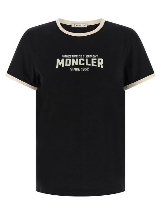 Moncler Zwarte Katoenen T-Shirt - Image 1
