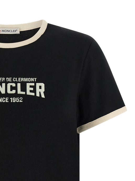 Moncler Zwarte Katoenen T-Shirt - Image 3