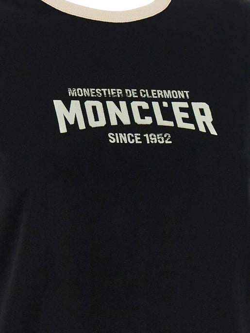 Moncler Zwarte Katoenen T-Shirt - Image 4