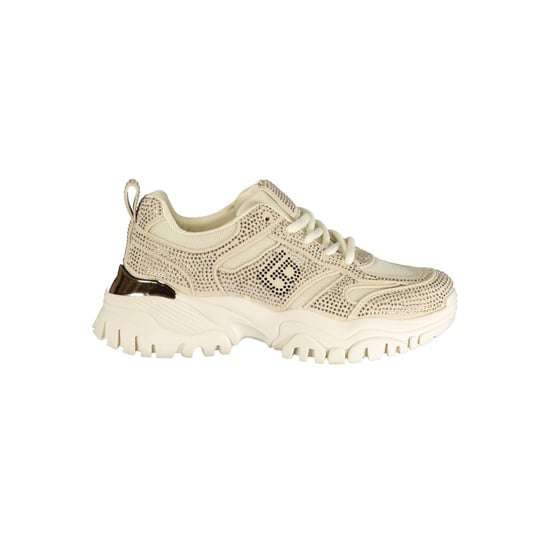 Laura Biagiotti Beigekleurige Polyurethaan Dames Sneaker - Image 1