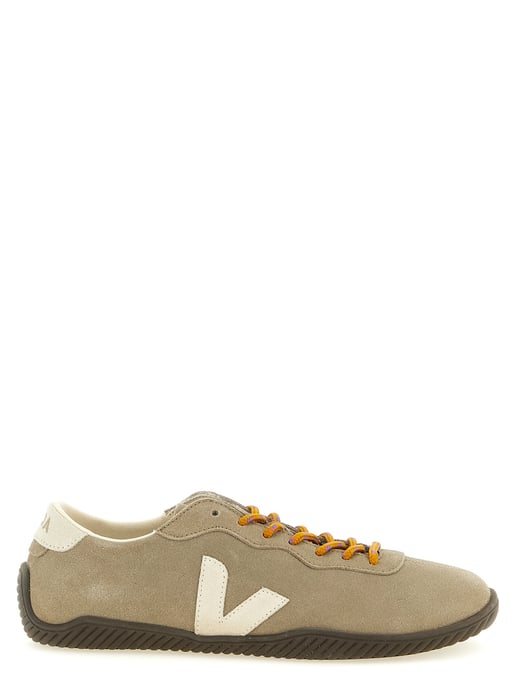 Veja Grijze Kalfsleer Sneakers - Image 1