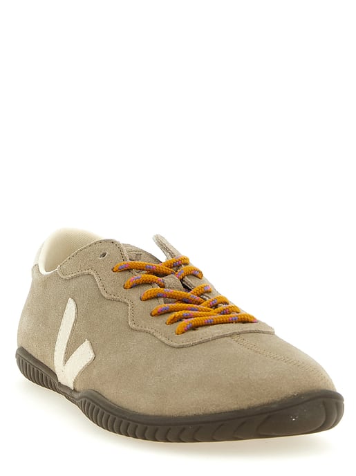 Veja Grijze Kalfsleer Sneakers - Image 2