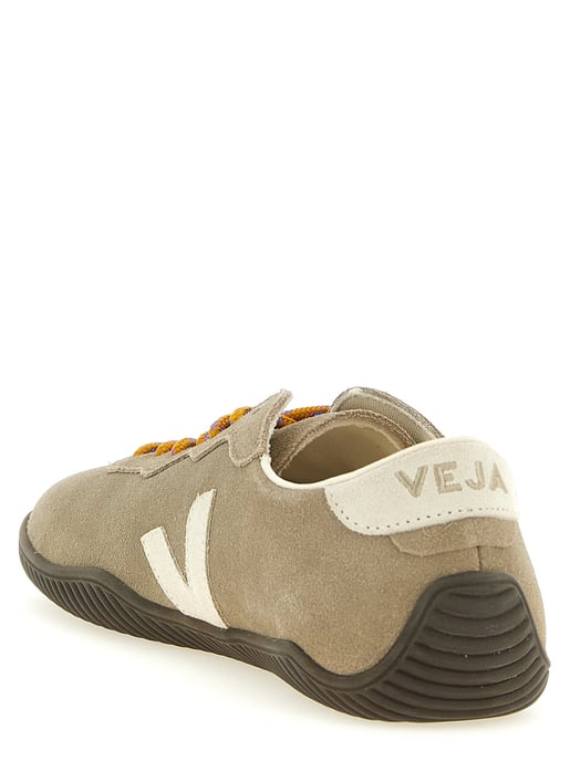 Veja Grijze Kalfsleer Sneakers - Image 3