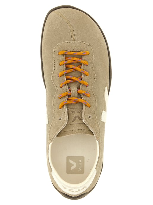 Veja Grijze Kalfsleer Sneakers - Image 4