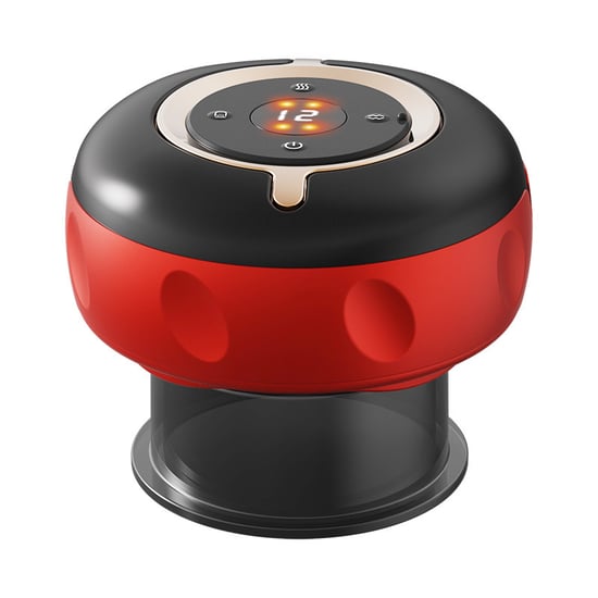 3-in-1 elektrisch verwarmend cuppingapparaat met massage en rood licht - Image 1