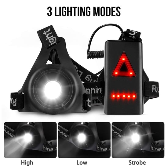 Safelt Sportharnas met LED-verlichting - Image 2