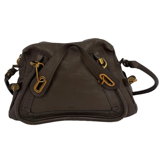 Chloé Paraty Medium tas in grijs leer - Image 2
