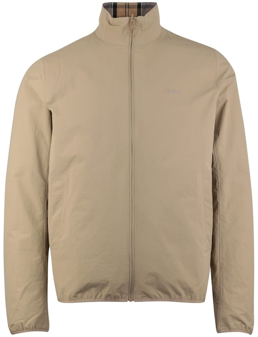 Zomerjas Barbour beige reversible waterdicht kort - Image 2