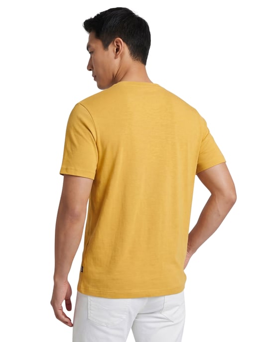 Camel Active geel print wijde fit katoen - Image 2