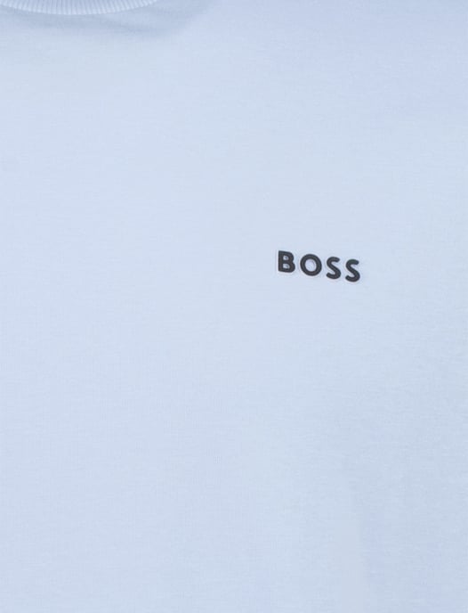 T-shirt Boss green tee lichtblauw ronde hals - Image 3