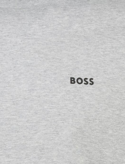 t-shirt Boss Green tee stretch grijs logo - Image 3