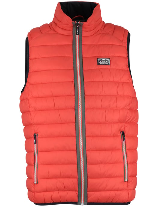 Oranje bodywarmer New Zealand waterafstotend en gewatteerd - Image 3