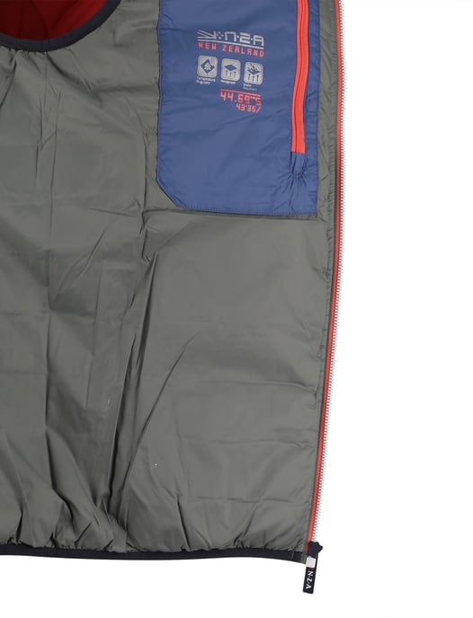 Oranje bodywarmer New Zealand waterafstotend en gewatteerd - Image 4