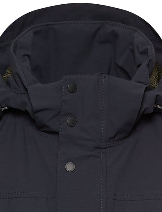 parka jas Camel active navy met capuchon - Image 3