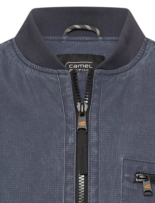 bomberjack blauw met borstzak Camel active - Image 3