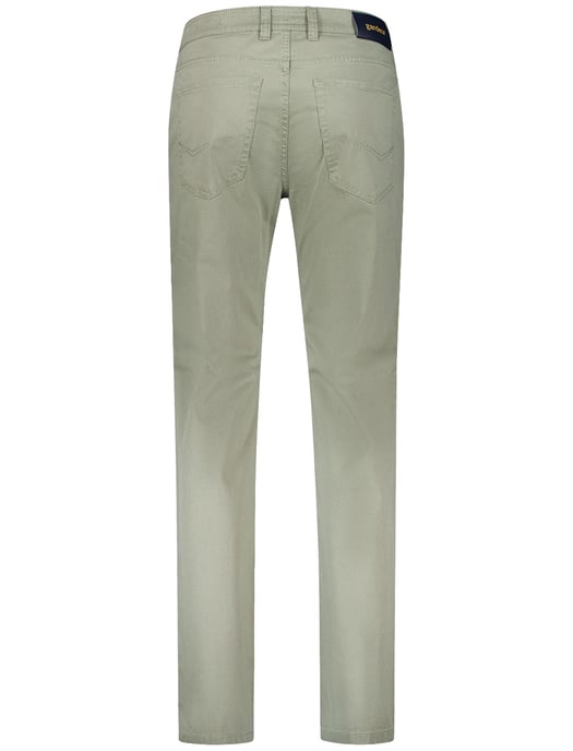 Gardeur pantalon 5-pocket groen normale fit katoen - Image 2