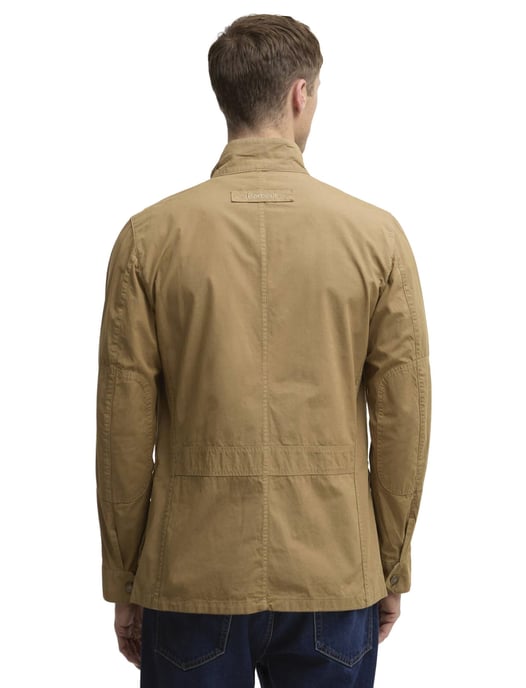 zomerjas Barbour camel rits knopen normale fit - Image 2