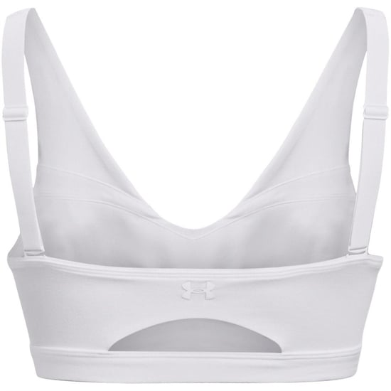 Under Armour Sportbeha met spaghettibandjes voor dames (Wit) - Image 3