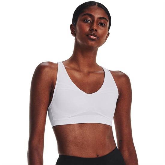 Under Armour Sportbeha met spaghettibandjes voor dames (Wit) - Image 5