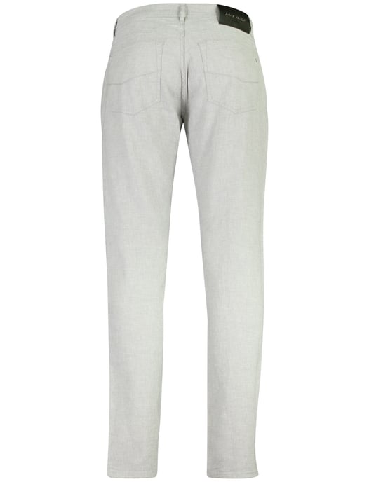 Broeken Pierre Cardin grijs gemêleerd linnen - Image 2