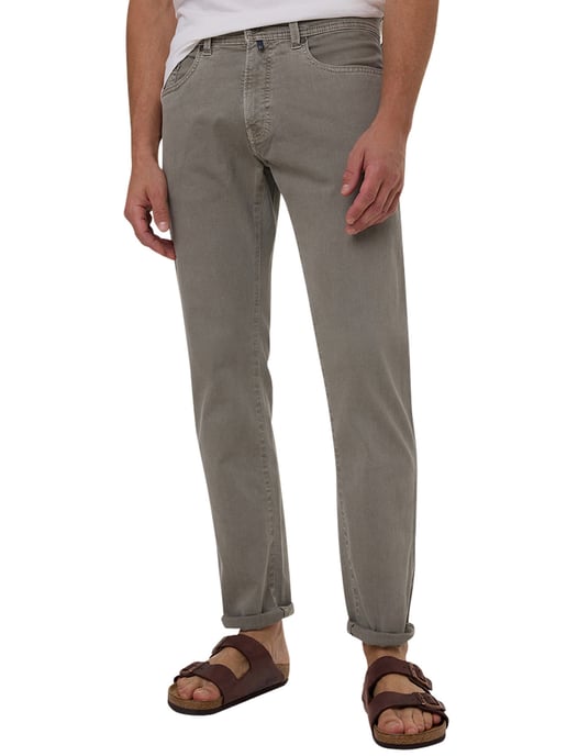 Pierre Cardin Pantalon 5-p PC-Lyon groen effen - Image 1