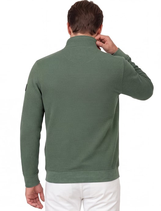 Groen vest met rits Casa Moda - Image 1