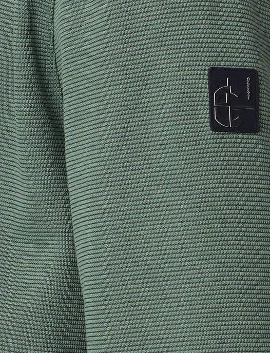 Groen vest met rits Casa Moda - Image 2